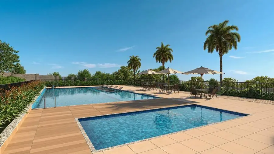 Piscina adulto e infantil do Caminho dos Alecrins, MRV São José dos Campos